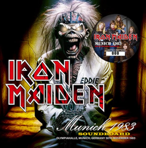 画像1: IRON MAIDEN - MUNICH 1983 SOUNDBOARD(2CD) (1)