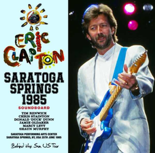 画像1: ERIC CLAPTON - SARATOGA SPRINGS 1985 SOUNDBOARD(2CDR) (1)