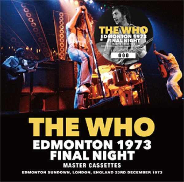 画像1: THE WHO - EDMONTON 1973 FINAL NIGHT: MASTER CASSETTES(2CD) (1)