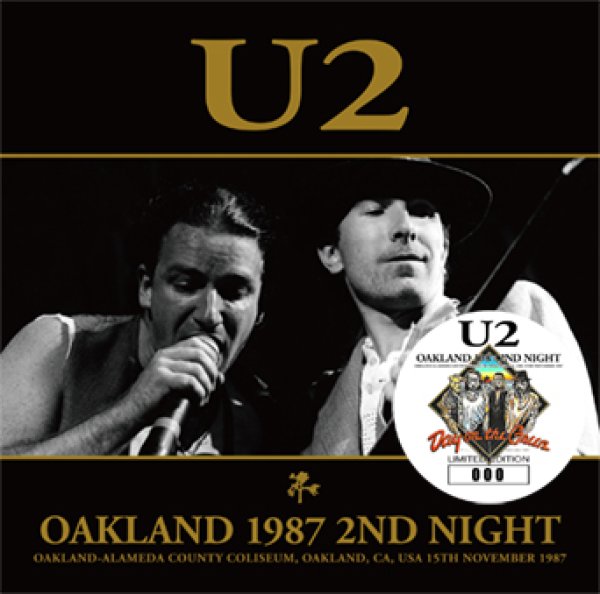 画像1: U2 - OAKLAND 1987 2ND NIGHT(2CD) (1)