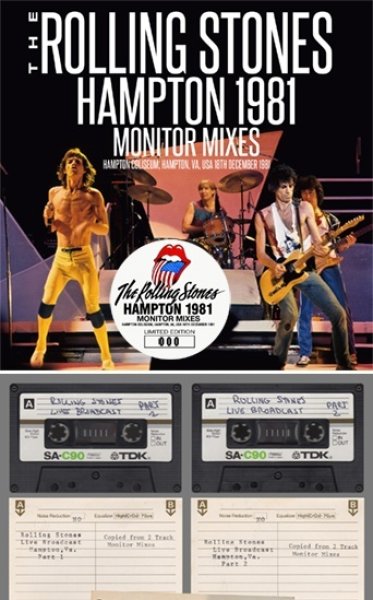 画像1: THE ROLLING STONES - HAMPTON 1981: MONITOR MIXES(2CD) (1)