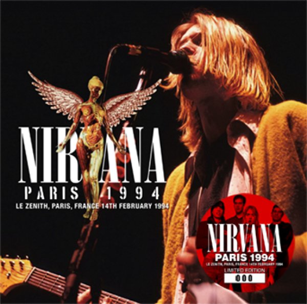 画像1: NIRVANA - PARIS 1994(2CD) plus Bonus DVDR* Numbered Stickered Edition Only (1)