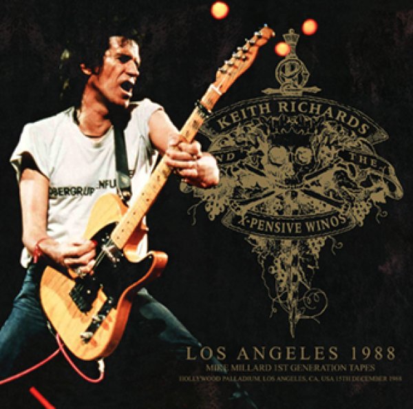 画像1: KEITH RICHARDS & THE X-PENSIVE WINOS - LOS ANGELES 1988: MIKE MILLARD FIRST GENERATION TAPES(2CDR) (1)