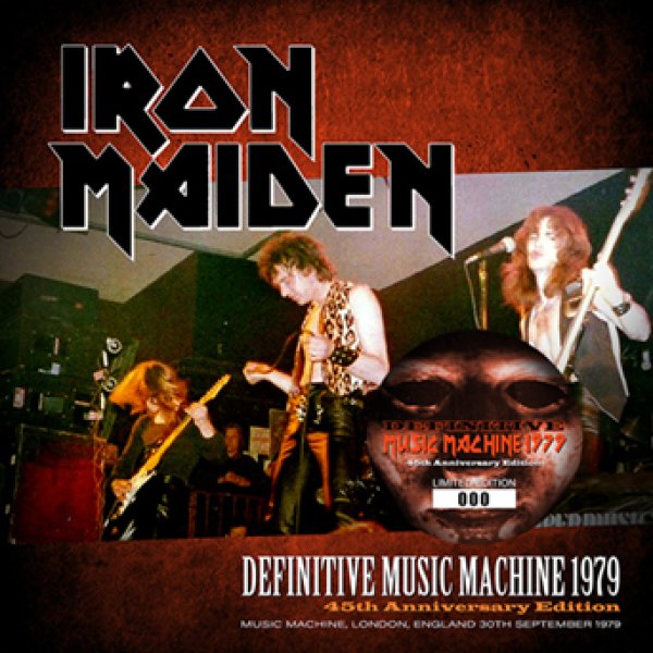 画像1: IRON MAIDEN - DEFINITIVE MUSIC MACHINE 1979: 45TH ANNIVERSARY EDITION(1CD) (1)