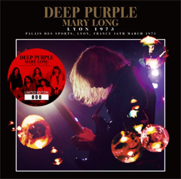 画像1: DEEP PURPLE - MARY LONG: LYON 1973(1CD) (1)