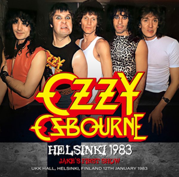 画像1: OZZY OSBOURNE - HELSINKI 1983 JAKE'S 1ST SHOW(1CDR) (1)