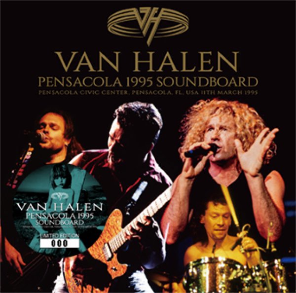 画像1: VAN HALEN - PENSACOLA 1995: SOUNDBOARD(2CD) plus Bonus DVDR* Numbered Stickered Edition Only (1)