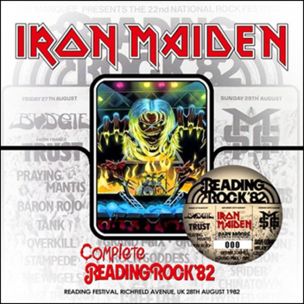 画像1: IRON MAIDEN - COMPLETE READING ROCK '82(2CD) (1)