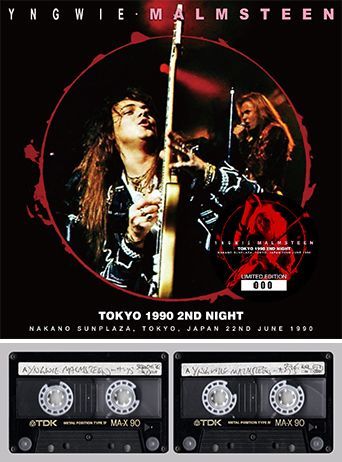 YNGWIE MALMSTEEN - TOKYO 1990 2ND NIGHT(2CD)