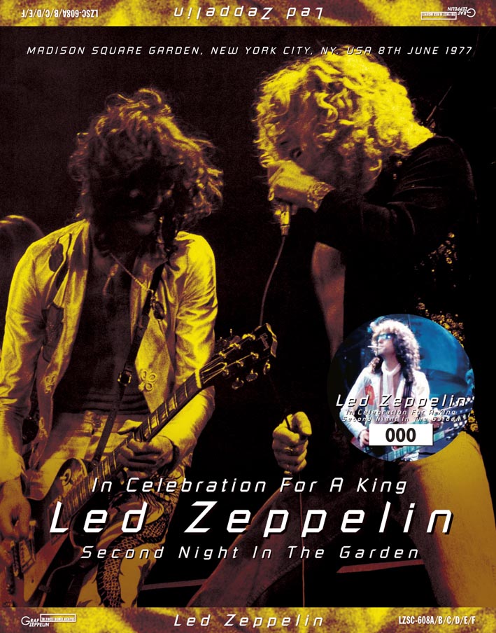 LED ZEPPELIN - IN CELEBRATION FOR A KING: SECOND NIGHT IN THE 