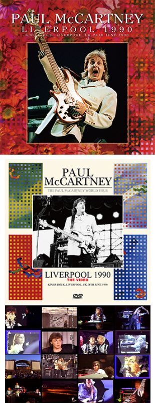 PAUL McCARTNEY - LIVERPOOL 1990(1CD) plus Bonus DVDR